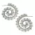 Aros Oscuros Empavonados Lisos de Plata 925