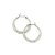 Aros argolla liso 3x23mm. de Plata 925