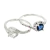 Anillo cubic de Plata 925
