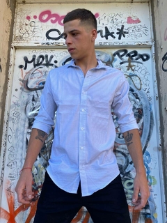 Camisa M/L Lineas - comprar online