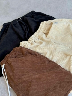 Bermuda corderoy Beige