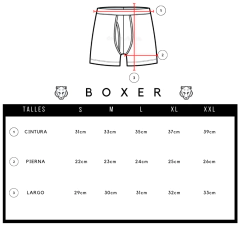 Boxer blanco en internet
