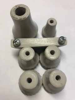 Kit Botão Painel C10 C14 D10 D60 C15 Gelo 7 Peças Marfim - Casa das Peças RP