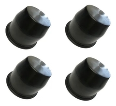 Kit Calota Centro Roda D10 D20 F1000 Aro 15 E 16 Mangels