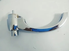 Par Maçaneta Externa D10 C10 C14 Metal Cromada - loja online