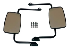 Par Espelho Retrovisor C/ Braco D10 C10 C14 Vw Kombi