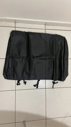 Capa De Banco D20 A20 C20 D40 Cabine Simples De Corvin Preto