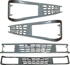 Grade Dianteira D20 A20 C20 Veraneio Antiga De Ferro cinza - comprar online