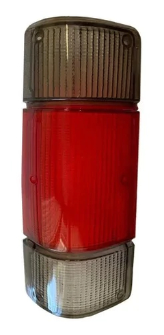 Lente Lanterna Traseira D20 A20 Fume Bi Color Lado Esquerdo