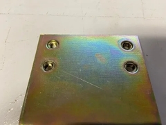 Par Suporte Do Vidro Porta D20 Após 1990 Até 1996 Zincado - Casa das Peças RP