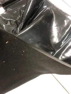 Tapete D20 Vinil Inteiriço Preto Forrado Costurado 85/... - loja online