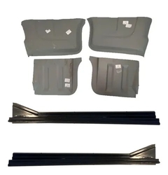 Kit Canto Remendo Int/ext + Par Caixa De Ar F1000 4000 72/92