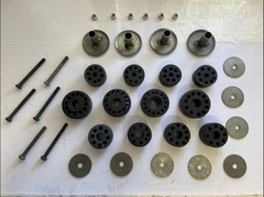 Kit Coxim Cabine F1000 F4000 Sapão 1993 1994 1995 96 97 E 98 - comprar online