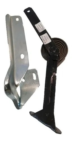 Kit Dobradiça Braço Capo Com Mola F1000 F4000 93 A 98 Ld