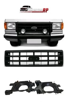 Kit Grade F1000 93/96 + Par Suporte Do Farol Modelo Original