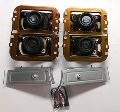 Kit Par Farol + Par Lanterna Dianteira Cristal F1000 Até 92 na internet