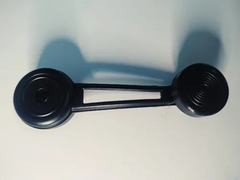 Manivela Vidro F1000 72á92 Corcel Belina Del Rey Metal Preta - Casa das Peças RP