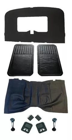 Tapete Cabina F1000+forraçao+acabamentos F1000 4000 72 A 92. - comprar online