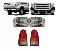 Par Farol F250 99/05 Completo + Par Lanterna Diant E Tras
