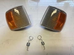 Kit Farol + Grade + Lanterna Gol Quadrado Parati Voy Sav 91/ Cristal