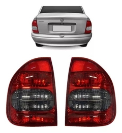 Par Lanterna Traseira Corsa 4p 1999/2011 Fumê Original Fitam