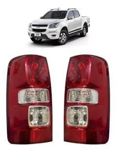 Par Lanterna Traseira S10 2012/... Sem Led Mod Orig