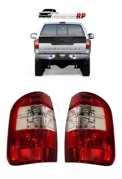 Par Lanterna Traseira S10 Pitbull Cristal Modelo Original