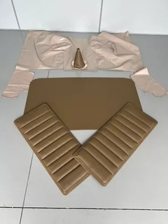 Imagem do Kit Forro Teto Porta Coifa Tapete D10 C10 C14 C15 Caramelo