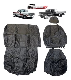 Capa De Banco F1000 F4000 De Courvin Preto