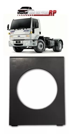 Moldura Central Tacógrafo Ford Cargo 2002 Até 2013 Cinza