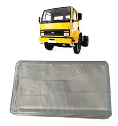 Lente Farol Ford Cargo 1987 A 2000 Vidro Modelo Original Ld