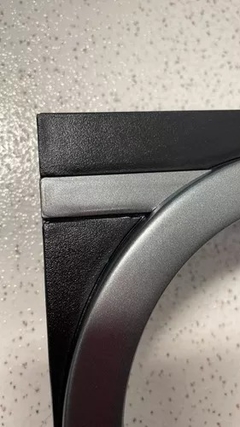 Imagem do Moldura Tacógafro Adaptável Ford Cargo 02 A 13 Preto/cinza