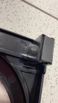 Moldura Tacógafro Adaptável Ford Cargo 02 A 13 Preto/cinza - comprar online