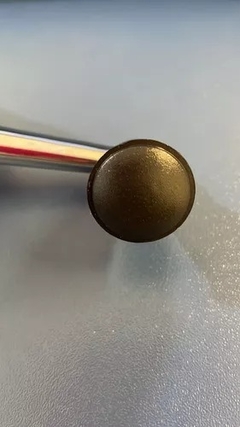 Manivela De Vidro Fusca 1200 Metal Cromado Modelo Original - Casa das Peças RP