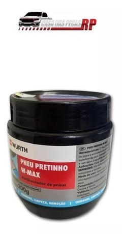 Pneu Pretinho Proteção E Brilho Para Pneus 200g Wurth