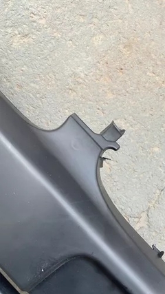 Imagem do Parachoque Dianteiro Corsa Classic 2000 A 2008 Preto Liso