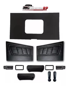 Kit Forro Da Porta D20 Completo + Forro Do Teto Com Furo