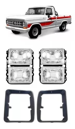Par Farol + Aro Farol Da F1000 F4000 F600 F11000 Até 1992