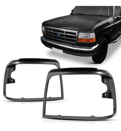 Par Aro Moldura Do Farol F1000 F4000 1997 1998 Preto