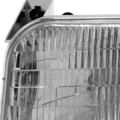 Par Farol F1000 1997 1998 Mod Original Par Aro Farol Preto - loja online