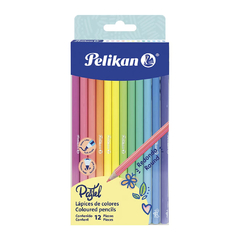 LAPICES PELIKAN PASTEL X 12