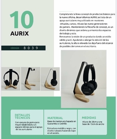 APOYA AURICULARES AURIX LINEA CONCEPT