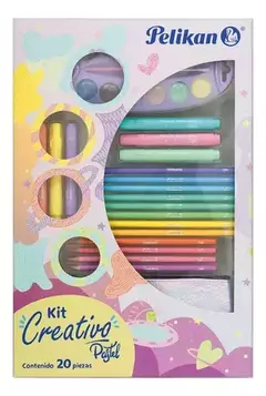 KIT CREATIVO X 20 PIEZAS PASTEL PELIKAN
