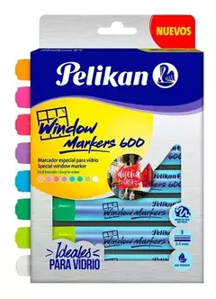 MARCADORES PARA VIDRIO PELIKAN X 8 en internet