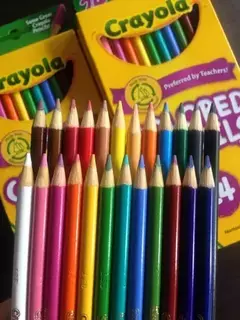 LAPICES DE COLORES X 24 CRAYOLA - comprar online