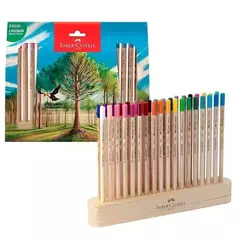 LÁPICES SUPERSOFT FABER CASTELL - EDICION NATURAL X36