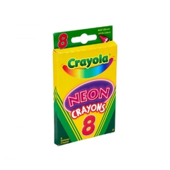 CRAYONES NEON X 8 CRAYOLA