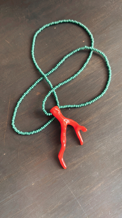 COLLAR CORAL (rojo) - comprar online