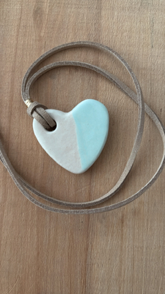 COLLAR CUORE (Celeste)