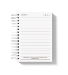 Caderno versículos - LEOA FLORAL - comprar online